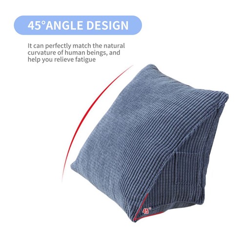 Triangle wedge reading pillow - wedge,
