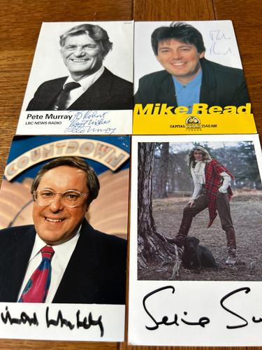 Hand signed pro card pete - hand,