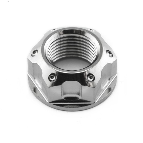 Titanium flanged axle - axle, m18