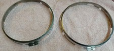 Morris, Mg, Land rover, Kit car, hotrod Lucas 7 Inch Headlight Retaining Rims.
