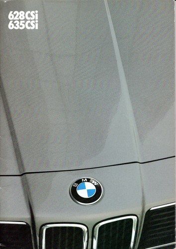 Bmw 628csi 635csi brochure - 635csi,
