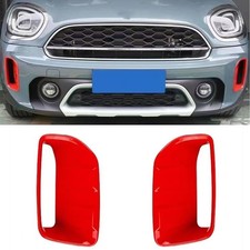 2Pcs Red Side Air Vent Intake