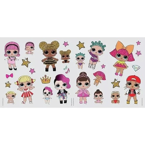Lol surprise wall decals peel - surprise,