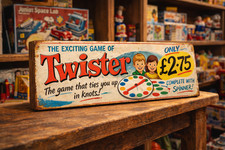 Twister retro game signs - retro,