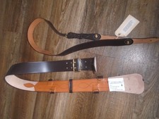 SAM BROWN BELT SIZE 5 BRITISH ARMY ISSUE BROWN LEATHER