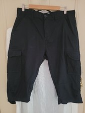M&S 3/4 Cargo Shorts Mens 34"