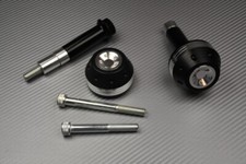 Silver Pair of Frame Sliders /