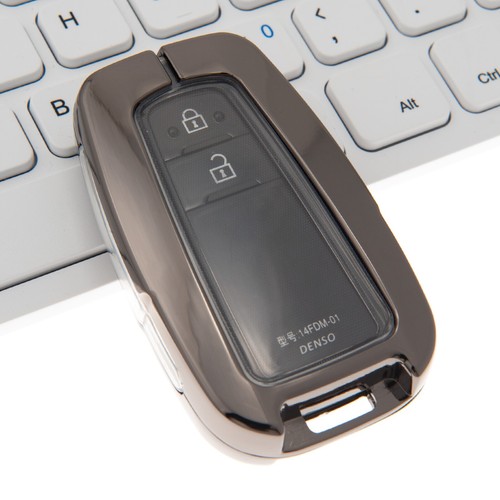 Metallic black car smart - metallic, key