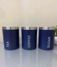 Set of 3 Tea Coffee Sugar