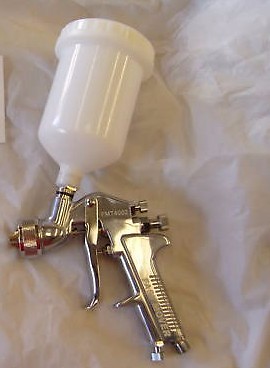 Gravity spray gun - spray,