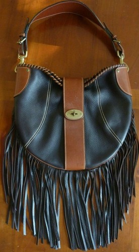 Mulberry rare fringe hobo - mulberry,