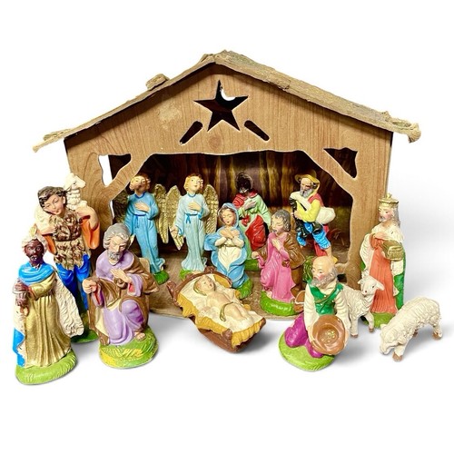 Vintage italian nativity - italian, set