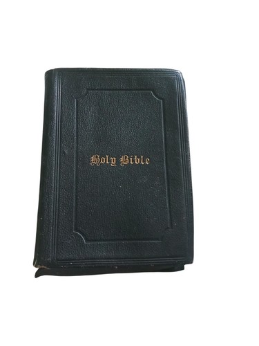 Antique 1876 holy bible kjv - antique,
