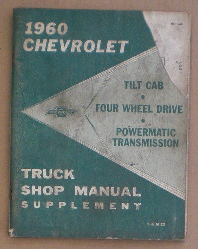 1960 chevrolet truck shop - 1960,