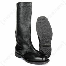 Original Finnish M34 Leather Ankle Boots - Officer Postwar WW2...