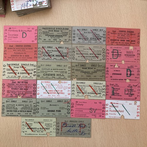 Railway tickets 22 x - ,