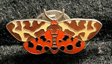 RSPB GARDEN TIGER MOTH PIN