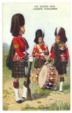 The Queen's Own Cameron Highlanders, Seargent and Drummers