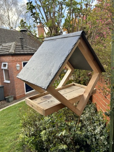 Premium bird table - premium, slate
