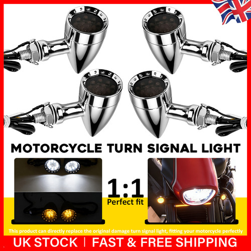4pcs motorbike 10mm led - 4pcs,