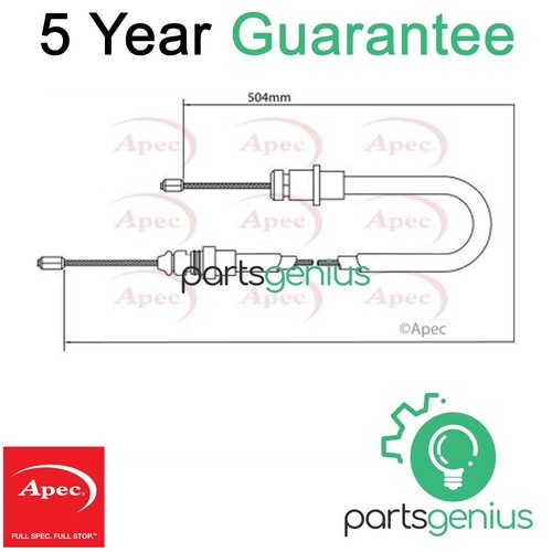 Hand brake cable front apec - brake,