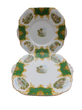 LONDON SCENIC CAKE PLATES SET