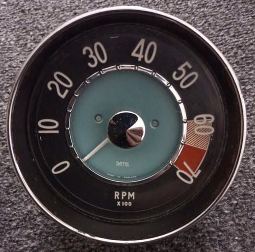 Volvo p1800 tachometer 1960s - volvo,