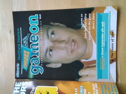 1998 sheffield steelers - sheffield, v