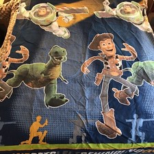 Toy Story Duvet Cover Single Space Ranger No One Gets Left Behind  VGC