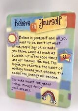Motivational Quote Print, With Easel Back And Magnetic Sticker. 12cm x 9cm