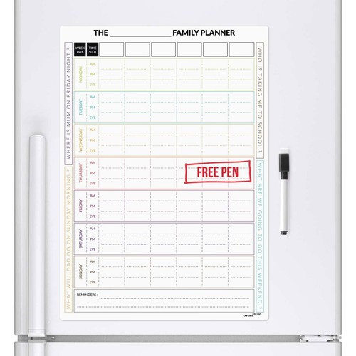 Magnetic fridge family - magnetic,