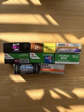 Mixed 120 Film Lot Ilford