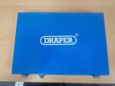 DRAPER HSS Drill bits Set 170pc Metric Sizes-BROKEN HANDLE ON CASE