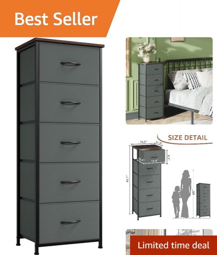 Lightweight drawer chest of - lightweight, 5-drawer
