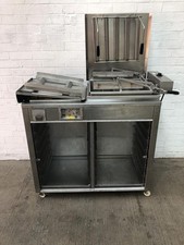 DCA 500 Half Tray Float Fryer - 18" x 15" Trays With Under Prover