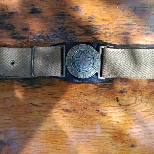 Vintage boy scouts - scouts, belt