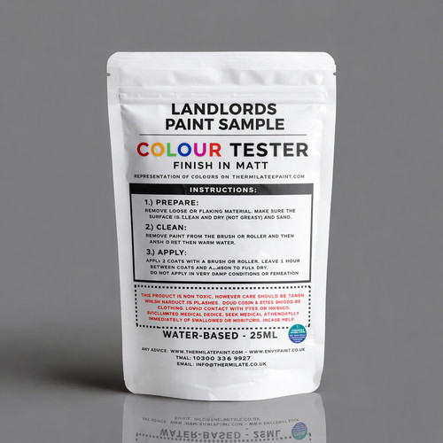 Landlords paint sample tester - landlords,