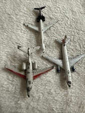 Toy Metal Airplanes 3 Piece