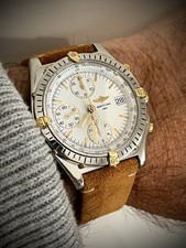 Breitling Crosswind Chronograph,  steel & gold,   £1495on collection