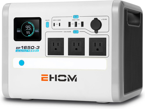Ep1650 portable power station - portable,