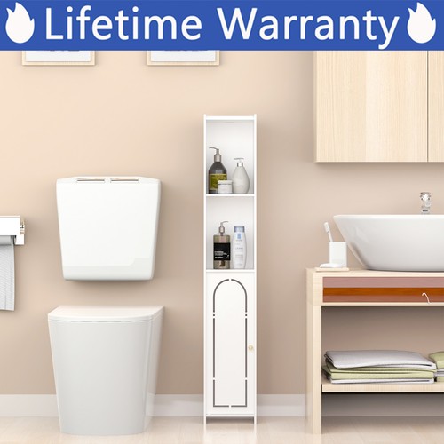 White waterproof free standing - white,