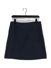 Joules Women's Mini Skirt UK 12 Blue Polyester