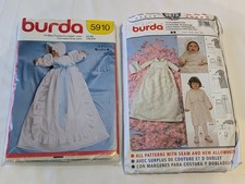 2 x vintage Burda baby