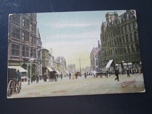 Postcard high street - postcard,