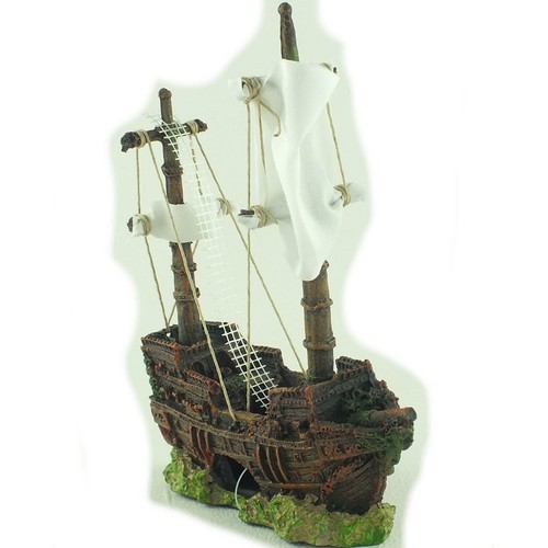 Aquarium pirate ship boat fish - pirate,
