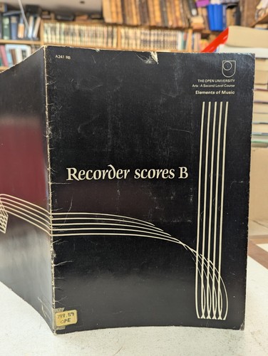 Recorder scores ian - recorder, b:
