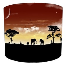 Elephants Lampshades Ceiling Lights Table Lamp shades Elephants Pendant shades.
