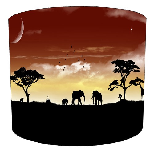 Elephants lampshades ceiling - lampshades,