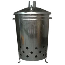 Large 90L Galvanised Garden