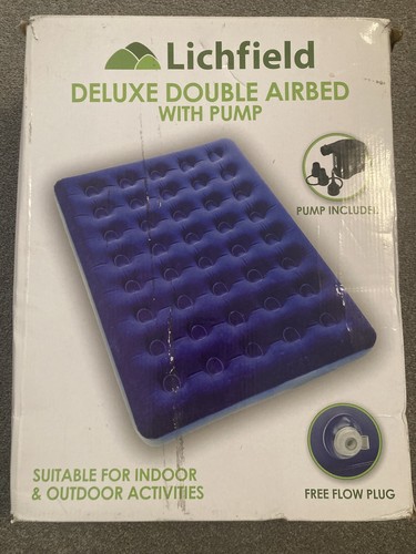 Lichfield deluxe double airbed - lichfield,